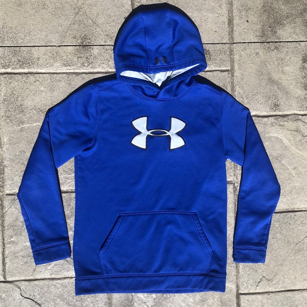 Boys Under Armour YXL sweatshirt hoodie bl…